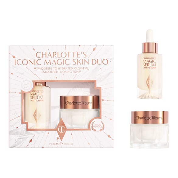 Charlotte's Iconic Magic Mini Skin Set- Serum ve Nemlendirici Krem Seti, CHARLOTTE TILBURY